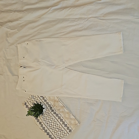 Madewell High Rise Perfect Vintage Jean Sz 32 in Tile White NWT - Picture 4 of 16